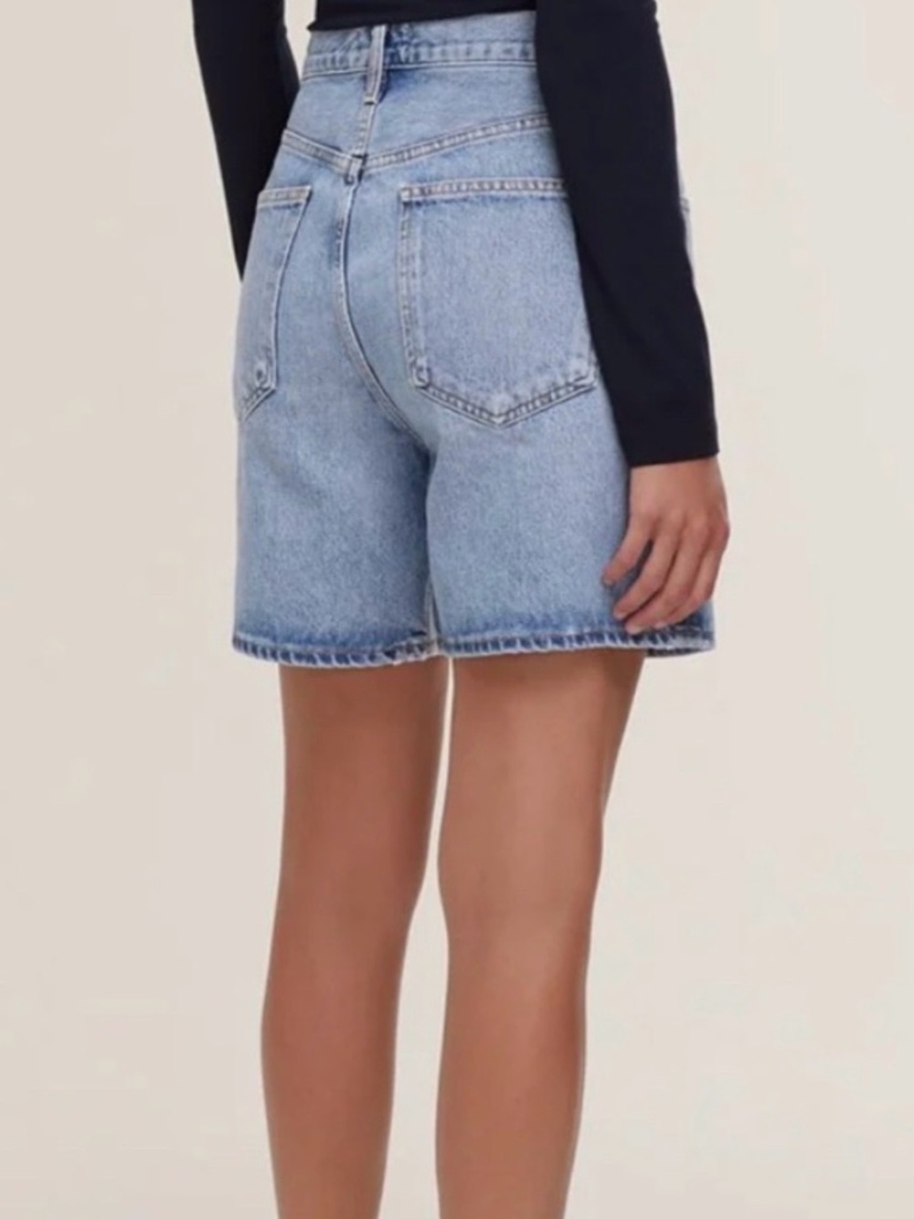 AGOLDE Criss Cross Shorts - Picture 2 of 6
